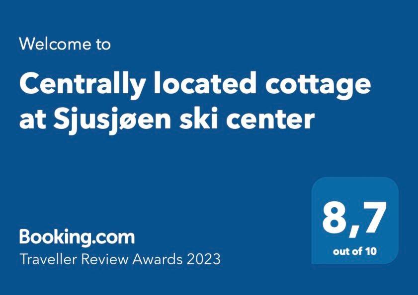 Centrally Located Cottage At Sjusjoen Ski Center Экстерьер фото